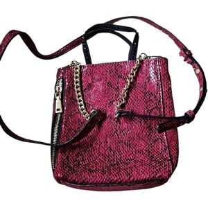 INC Mini Crossbody Snake Textured  NWOT